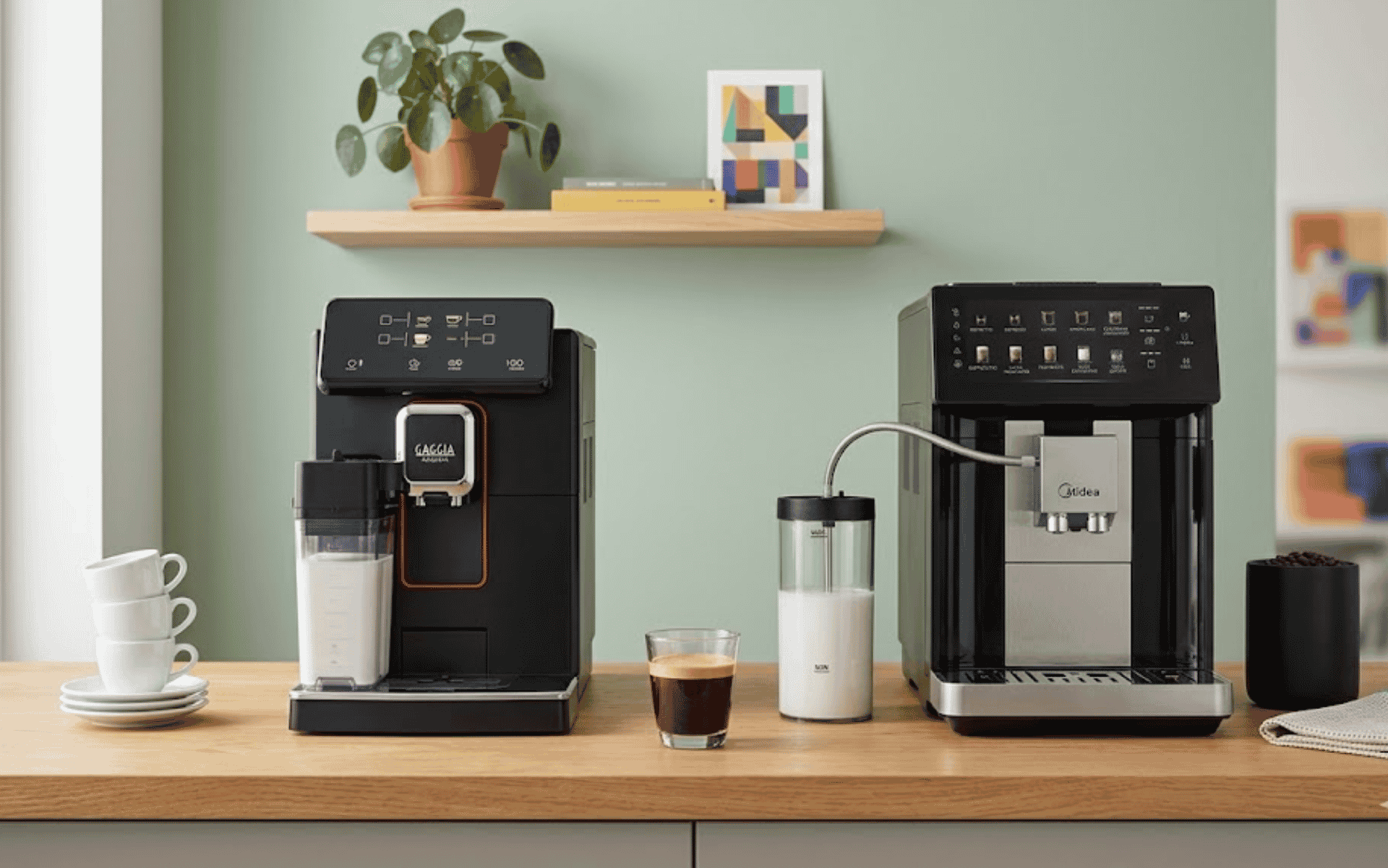 Gaggia Magenta Milk e Midea Série Pro: qual escolher?