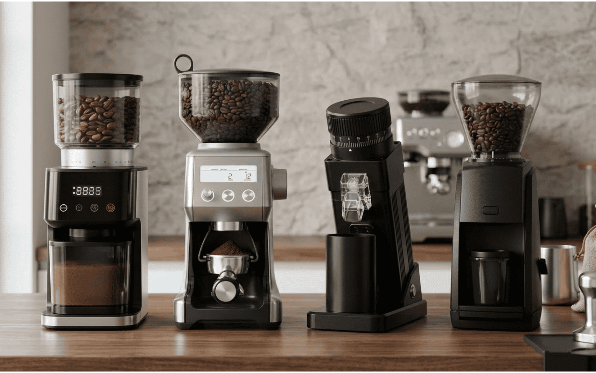 Melhores moedores de café para espresso até R$ 2000