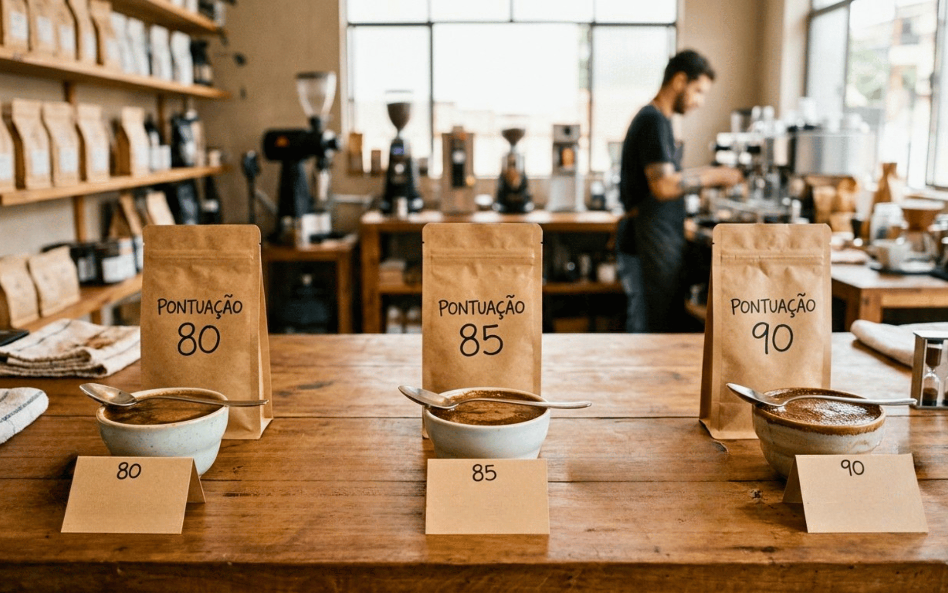 Pontuação do café especial: o que significam 80, 85 e 90 pontos?