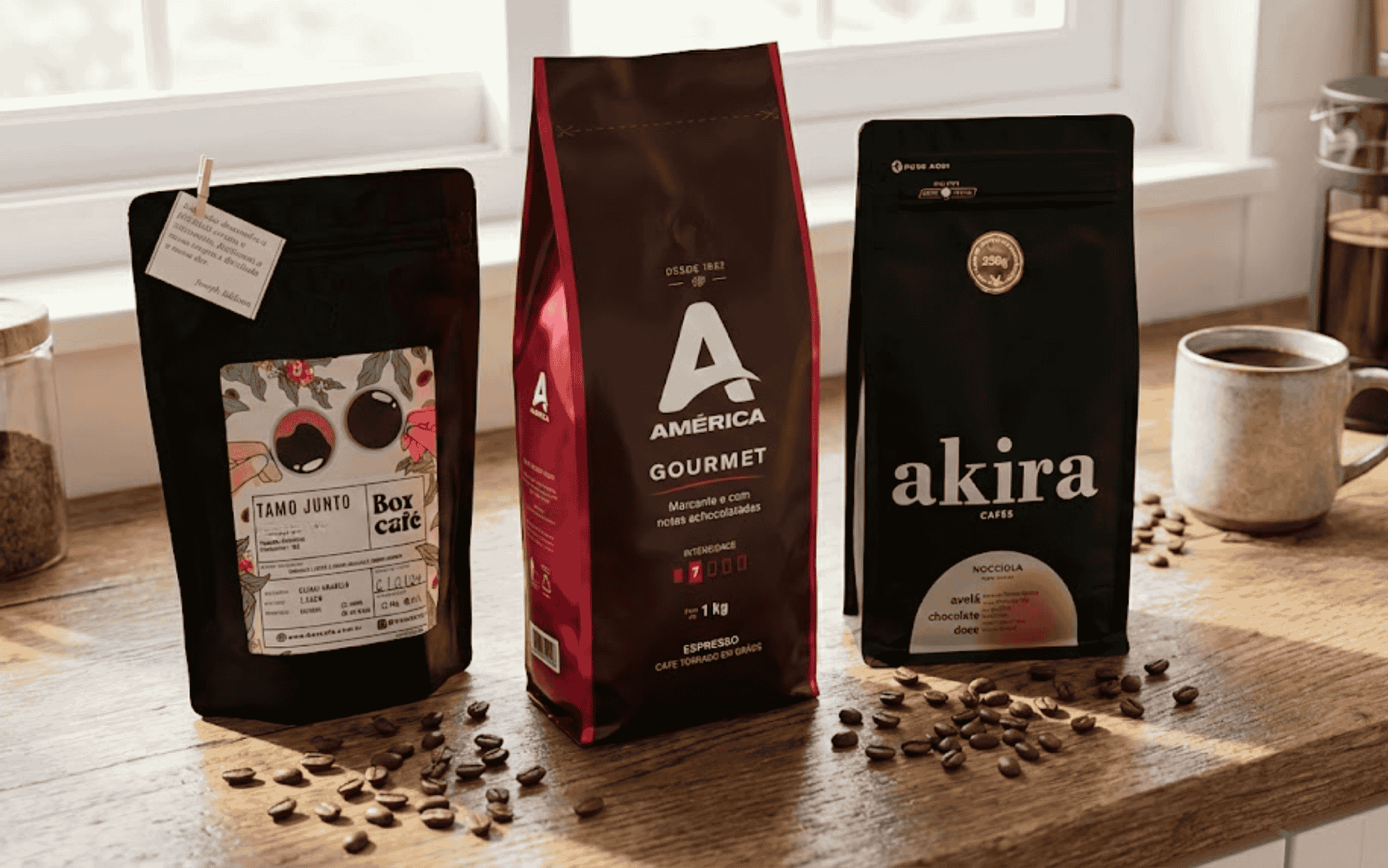 Melhores sugestões cafés para espresso da Rua do Café