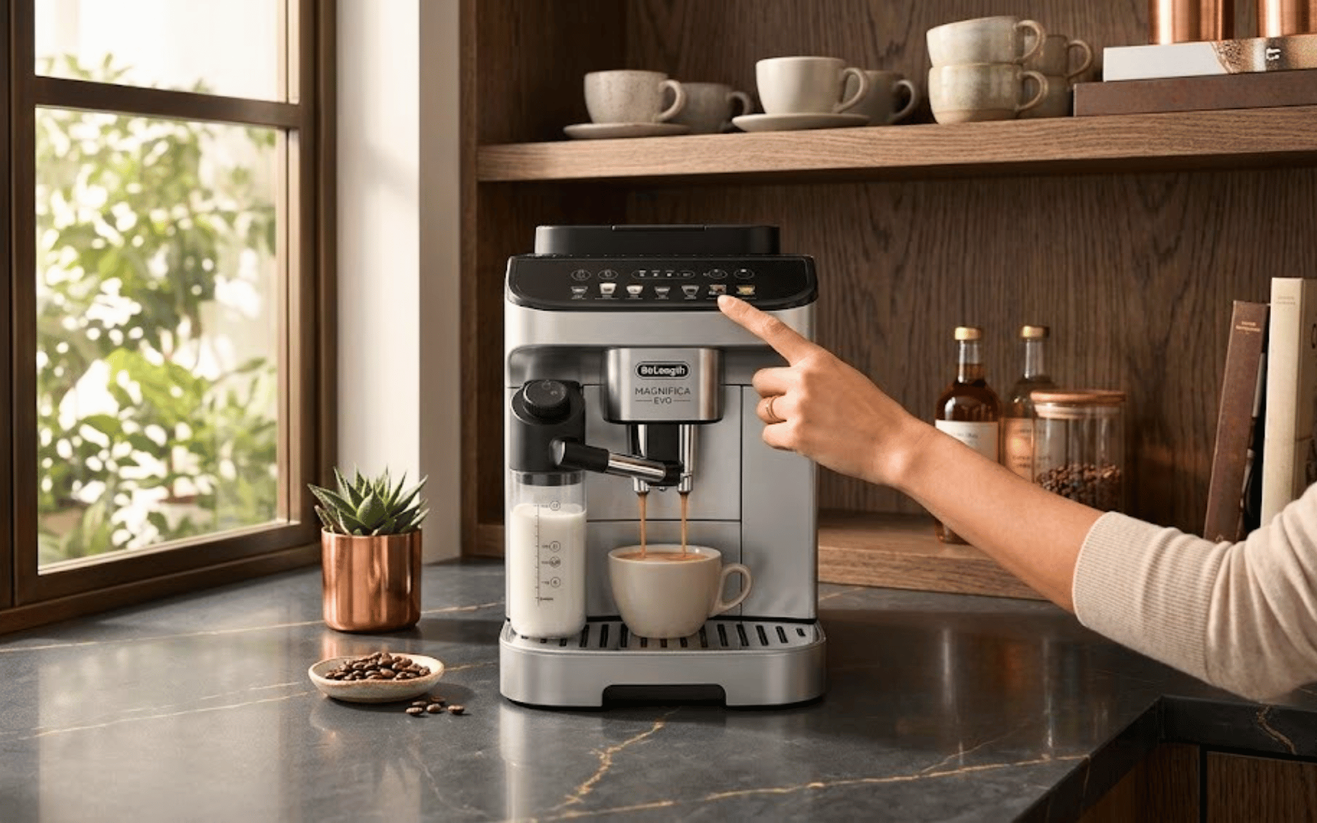 Tudo sobre a cafeteira superautomática De’Longhi Magnifica Evo ECAM 290.85